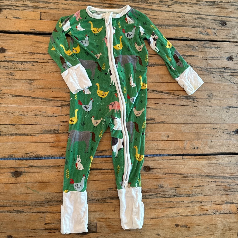 Little Sleepies Farm Animal Pajama